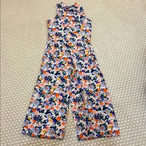 Janie and Jack Floral Jumpsuit